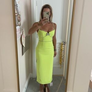 Brand new with tags!!! Self Portrait crepe midi dress.